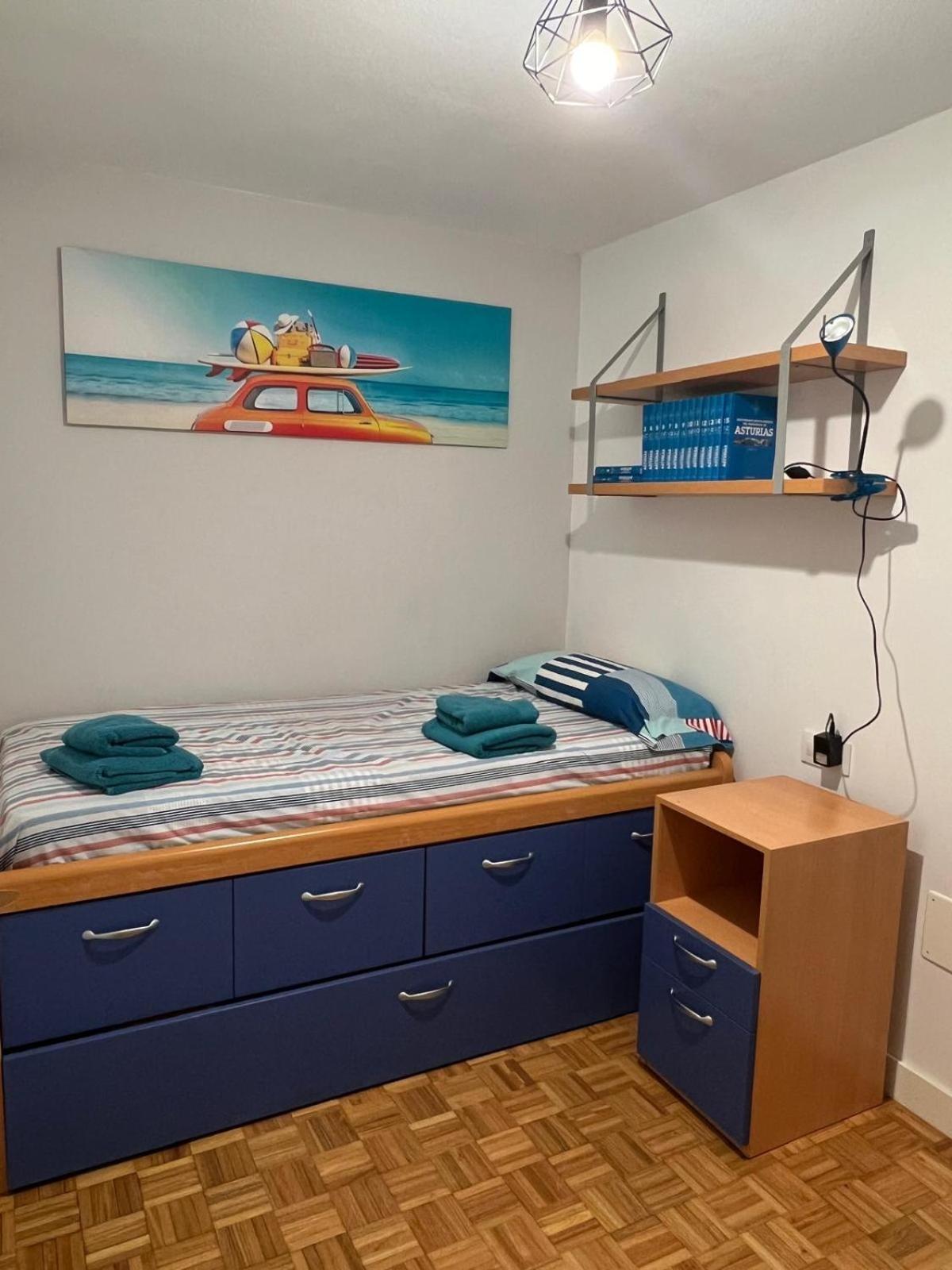 Piso Playa Gijon公寓 客房 照片